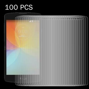 100 PCS for LG F60 / D392 / Ls660 0.26mm 9H Surface Hardness 2.5D Explosion-proof Tempered Glass Screen Film