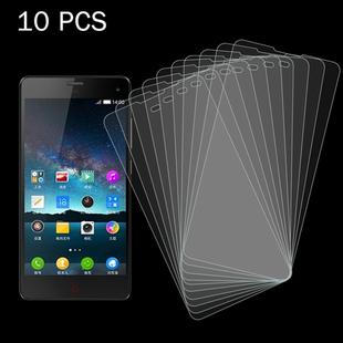 10 PCS for ZTE Nubia Z7 Max 0.26mm 9H Surface Hardness 2.5D Explosion-proof Tempered Glass Screen Film