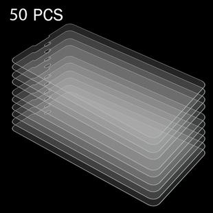 50 PCS for ZTE Nubia Z7 Max 0.26mm 9H Surface Hardness 2.5D Explosion-proof Tempered Glass Film, No Retail Package