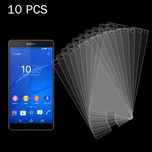 10 PCS for Sony Xperia Z4 Mini / Compact 0.26mm 9H Surface Hardness 2.5D Explosion-proof Tempered Glass Screen Film