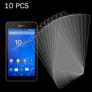 10 PCS for Sony Xperia E4G 0.26mm 9H Surface Hardness 2.5D Explosion-proof Tempered Glass Screen Film