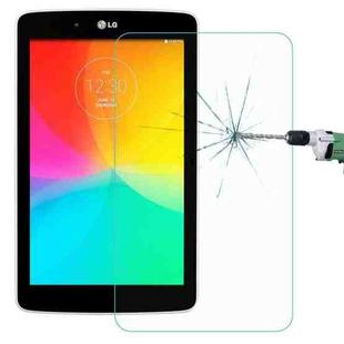 0.4mm 9H+ Surface Hardness 2.5D Explosion-proof Tempered Glass Film for LG G Tablet 7.0 / V400