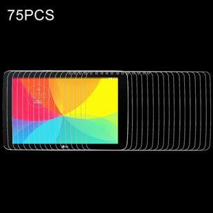 75 PCS for LG G Tablet 10.1 / V700 0.4mm 9H+ Surface Hardness 2.5D Explosion-proof Tempered Glass Film