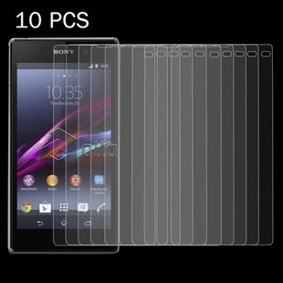 10 PCS for Sony Xperia Z1 Compact 0.26mm 9H 2.5D Tempered Glass Film