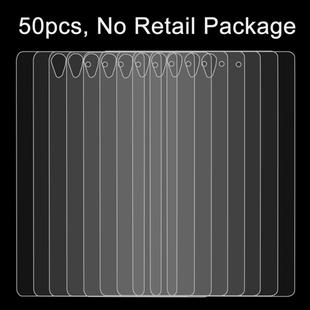 50 PCS for Sony Xperia Z / L36h 0.26mm 9H Surface Hardness 2.5D Explosion-proof Back Tempered Glass Film, No Retail Package