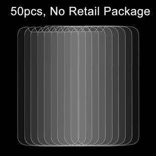 50 PCS for LG K10 0.26mm 9H Surface Hardness 2.5D Explosion-proof Tempered Glass Film, No Retail Package
