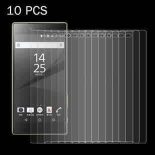 10 PCS for Sony Xperia Z5 Premium / Z5 Plus 0.26mm 9H Surface Hardness 2.5D Explosion-proof Tempered Glass Screen Film