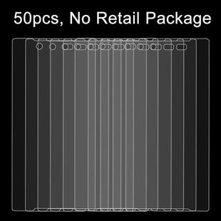 50 PCS for Sony Xperia Z5 Premium / Z5 Plus 0.26mm 9H Surface Hardness 2.5D Explosion-proof Tempered Glass Film, No Retail Package