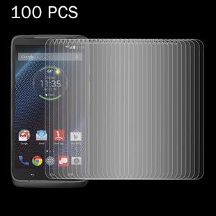 100 PCS for Motorola DROID Turbo / XT1254 0.26mm 9H Surface Hardness 2.5D Explosion-proof Tempered Glass Screen Film