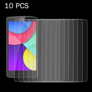 10 PCS for Lenovo A2010 0.26mm 9H Surface Hardness 2.5D Explosion-proof Tempered Glass Screen Film