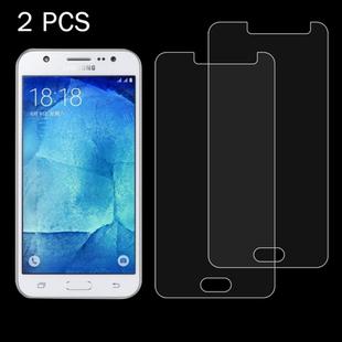 2PCS for Galaxy J5 / J500 0.26mm 9H+ Surface Hardness 2.5D Explosion-proof Tempered Glass Film