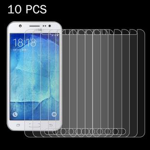 10PCS for Galaxy J5 / J500 0.26mm 9H+ Surface Hardness 2.5D Explosion-proof Tempered Glass Film