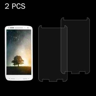 2 PCS for Motorola Moto Droid Turbo 2 0.26mm 9H Surface Hardness 2.5D Explosion-proof Tempered Glass Screen Film