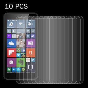 10PCS for Microsoft Lumia 640 XL 0.26mm 9H+ Surface Hardness 2.5D Explosion-proof Tempered Glass Film