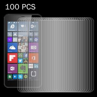 100 PCS for Microsoft Lumia 640 XL 0.26mm 9H+ Surface Hardness 2.5D Explosion-proof Tempered Glass Film