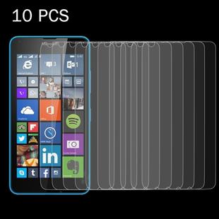 10 PCS for Microsoft Lumia 640 0.26mm 9H Surface Hardness 2.5D Explosion-proof Tempered Glass Screen Film