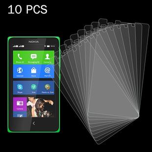 10 PCS for Nokia XL 0.26mm 9H+ Surface Hardness 2.5D Explosion-proof Tempered Glass Film