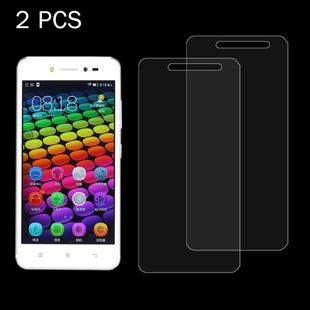 2 PCS for Lenovo S90 / Z2 0.26mm 9H Surface Hardness 2.5D Explosion-proof Tempered Glass Screen Film
