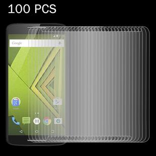 100 PCS for Motorola Moto X Play 0.26mm 9H Surface Hardness 2.5D Explosion-proof Tempered Glass Screen Film