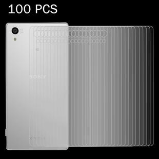 100 PCS for Sony Xperia Z5 Premium / Plus 0.26mm 9H Surface Hardness 2.5D Explosion-proof Back Tempered Glass Film