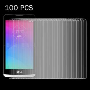 100 PCS for LG Leon / C40 0.26mm 9H+ Surface Hardness 2.5D Explosion-proof Tempered Glass Film