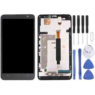 LCD Display + Touch Panel with Frame for Nokia Lumia 1320 (Black)