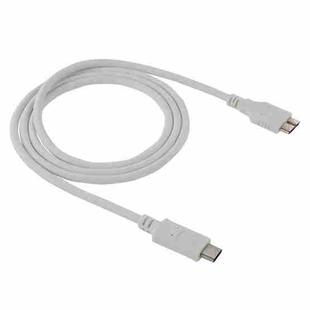 1m USB-C / Type-C 3.1 to USB 3.0 Micro-B Adapter Cable(White)