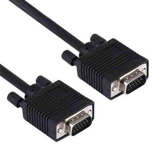 3m Normal Quality VGA 15Pin Male to VGA 15Pin Male Cable for CRT Monitor(Black)