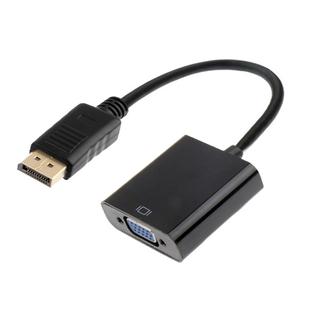 DisplayPort Male to VGA Female Adapter(Black)