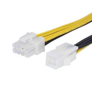 8 Pin Male to 4 Pin Female Power Cable, Length: 18.5cm