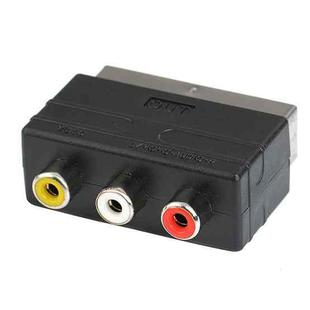 A/V to 20 Pin Male SCART Adapter