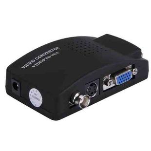 BNC / S-Video to VGA Video Converter(UK Plug)