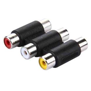 Audio + Video Female to Female Connector(Black)