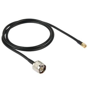 N Male to RP-SMA Converter Cable, Length: 100cm(Black)