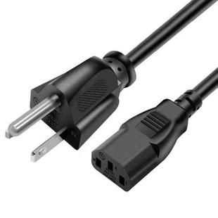 High Quality 3 Prong Style US Notebook AC Power Cord, Length: 1.8m