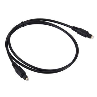 Digital Audio Optical Fiber Toslink Cable, Cable Length: 1m, OD: 4.0mm (Gold Plated)
