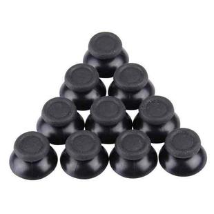 10 PCS Controller Joystick 3D Analog Cap for PS4(Black)