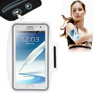 Universal PU Sports Armband Case with Earphone Hole for Galaxy Note 4 / N910 / Note III / N9000 / II / N7100 / i9220 / N7000 /  N7005 / Sony Z2 / Z1