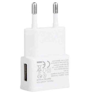 5V 1A EU Plug USB Charger Adapter, For iPad, iPhone, Galaxy, Huawei, Xiaomi, LG, HTC and Other Smart Phones, Rechargeable Devices(White)