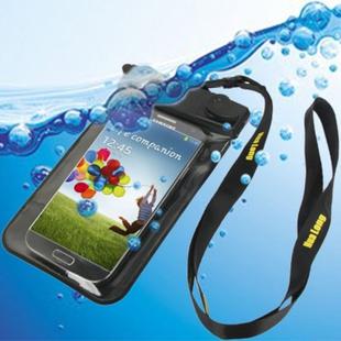Waterproof Bag with Strap & Armband for Galaxy S IV / i9500(Black)