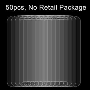50 PCS for Galaxy S IV / i9500 0.26mm 9H 2.5D Tempered Glass Film, No Retail Package