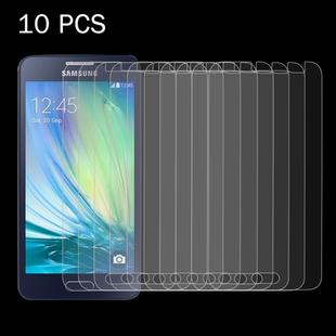 10 PCS for Galaxy A3 / A300 0.26mm 9H Surface Hardness 2.5D Explosion-proof Tempered Glass Screen Film