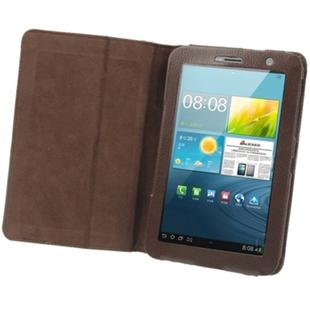 Leather Case with Holder for Galaxy Tab 2 (7.0) / P3100(Brown)
