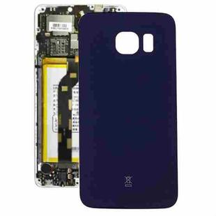 For Galaxy S6 Edge / G925 Original Battery Back Cover (Dark Blue)