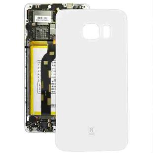 For Galaxy S6 Edge / G925 Original Battery Back Cover (White)