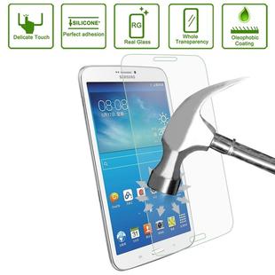 0.4mm 9H+ Surface Hardness 2.5D Explosion-proof Tempered Glass Film for Galaxy Tab 3 8.0 / T310 / T311