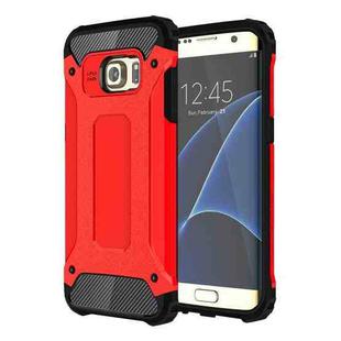 For Galaxy S7 Edge / G935 Tough Armor TPU + PC Combination Case (Red)