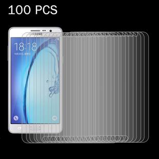 100 PCS for Galaxy On5 / G550 0.26mm 9H Surface Hardness 2.5D Explosion-proof Tempered Glass Screen Film