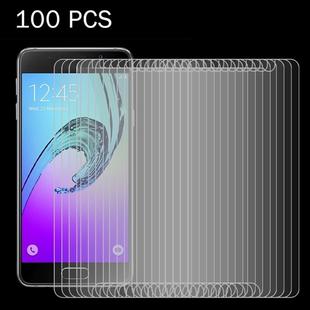 100 PCS for Galaxy A3(2016) / A310 0.26mm 9H Surface Hardness 2.5D Explosion-proof Tempered Glass Screen Film