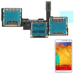 For Galaxy Note III / N9002 / N9009 High Quality SIM Card Socket Flex Cable